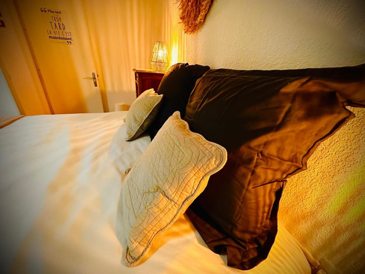Residence Le Sunset Marseillan-Plage, Entre Mer Et Lagune De Thau, Etape Velo, Famille, Couple, Vrp, Toutou Admis, Jardin, Parking Prive Gratuit, Velos, Clim, Wifi Fibre Gratuite, Commodites, Plage Et Piste Cyclable A Proximite, 6 Couchages Nous Cont المظهر الخارجي الصورة