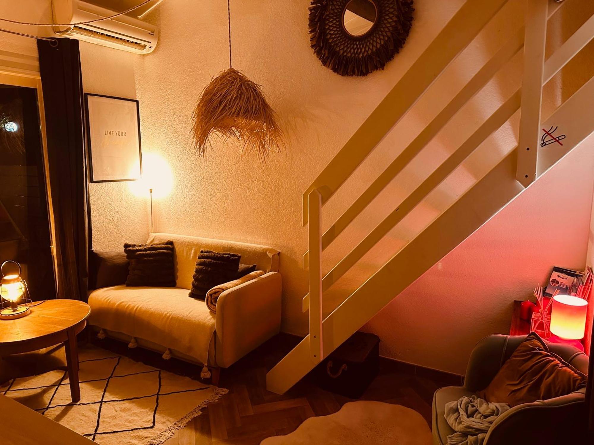 Residence Le Sunset Marseillan-Plage, Entre Mer Et Lagune De Thau, Etape Velo, Famille, Couple, Vrp, Toutou Admis, Jardin, Parking Prive Gratuit, Velos, Clim, Wifi Fibre Gratuite, Commodites, Plage Et Piste Cyclable A Proximite, 6 Couchages Nous Cont المظهر الخارجي الصورة