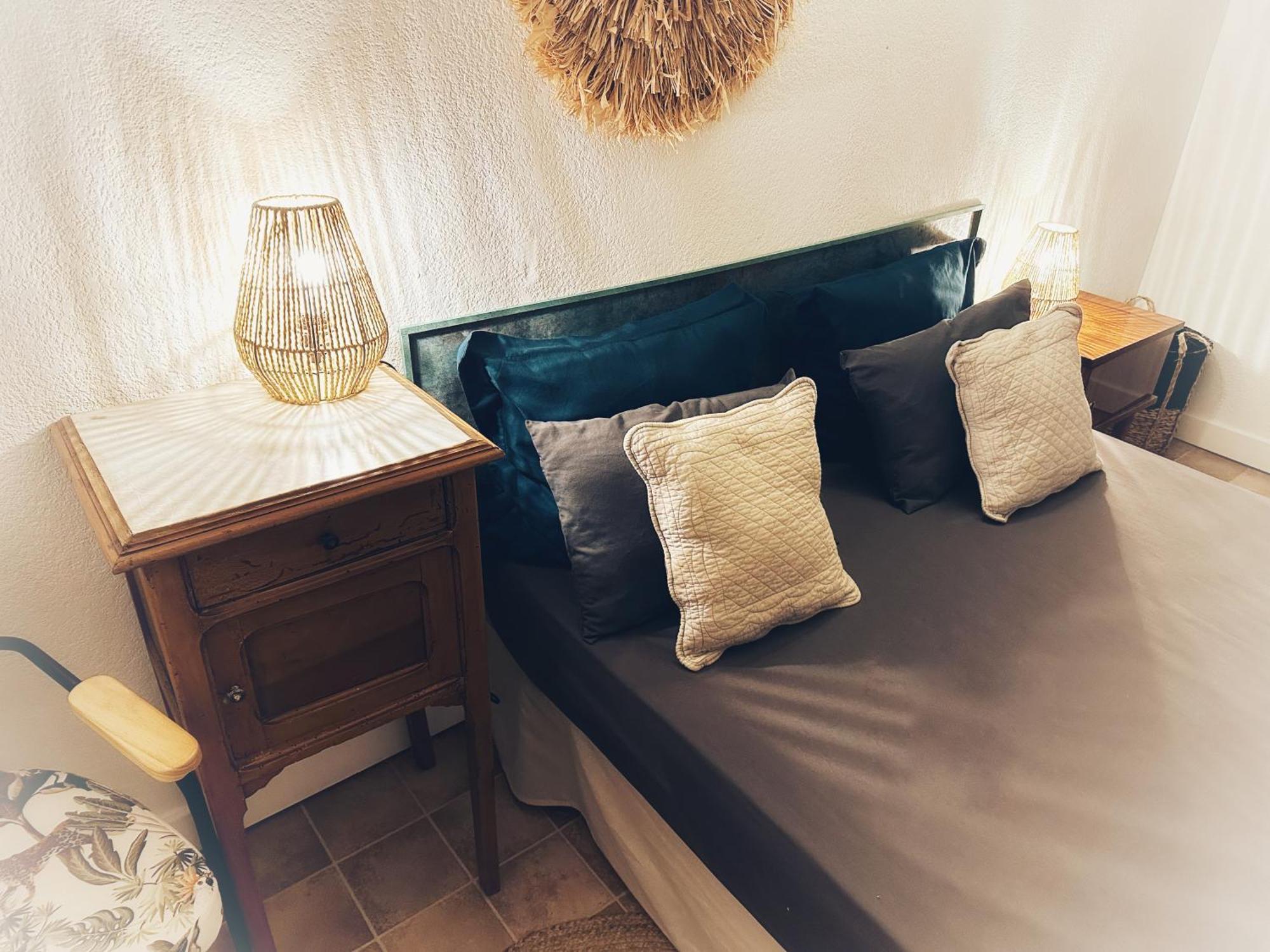 Residence Le Sunset Marseillan-Plage, Entre Mer Et Lagune De Thau, Etape Velo, Famille, Couple, Vrp, Toutou Admis, Jardin, Parking Prive Gratuit, Velos, Clim, Wifi Fibre Gratuite, Commodites, Plage Et Piste Cyclable A Proximite, 6 Couchages Nous Cont المظهر الخارجي الصورة